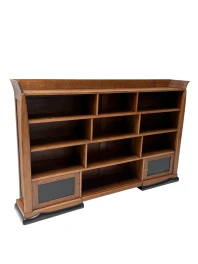 1920s Art Deco Open Bookcase by Paul Bromberg for H. Pander